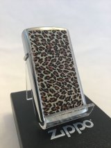 画像: No.1600 スリムタイプシリーズZIPPO アニマル柄 LEOPARD レオパード z-652