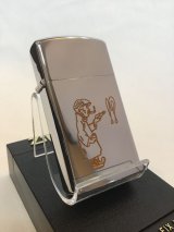 画像: No.1610 ヴィンテージZIPPO 1976年製 ＳＴＲＡＮＧＥ ＭＡＮ オレンジ z-1049