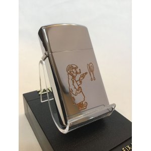 画像: No.1610 ヴィンテージZIPPO 1976年製 ＳＴＲＡＮＧＥ ＭＡＮ オレンジ z-1049