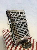 画像: No.230 フラットトップ ZIPPO オールチェッカー ブラック z-1353