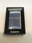 画像6: No.230 フラットトップ ZIPPO オールチェッカー ブルー z-1355