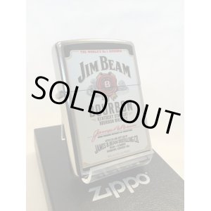 画像: No.207 JIM BEAM BOURBON ZIPPO ジム・ビーム バーボン ロゴ z-3537