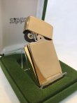 画像3: No.1500GP-18K スターリングシルバー GOLD PLATED ZIPPO 18K ゴールドプレイト z-3563