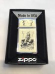 画像5: No.1659 スリムタイプZIPPO スクリュームショウ WHALE ホエール z-3585