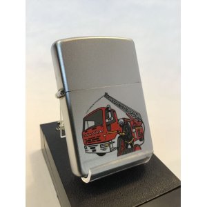 画像: No.205 ヴィンテージZIPPO 2003年製 FIRE ENGINE 消防車 z-1451