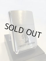 画像: No.200 ヴィンテージZIPPO 2002年製 WESTY WESTERN 木材会社のキャラクター z-1462