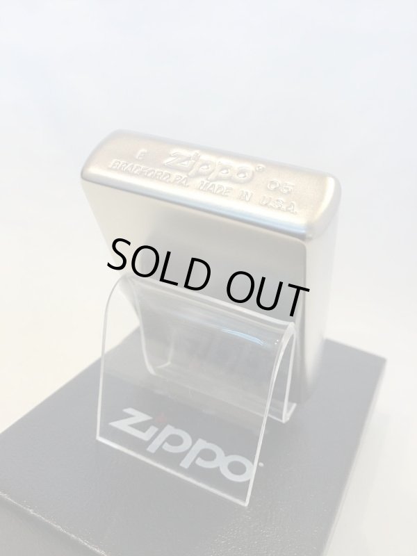 画像4: No.200 ヴィンテージZIPPO 2005年製 シルバーコート ダマスク z-3639