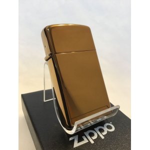 画像: No.1610 スリムタイプZIPPO シャンパンゴールド z-3641