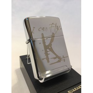 画像: No.250 ヴィンテージZIPPO 1997年製 「I can fly Ｋ」z-3645