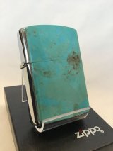 画像: No.250 ヴィンテージZIPPO 2004年製 TURQUOISE ターコイズ z-3655