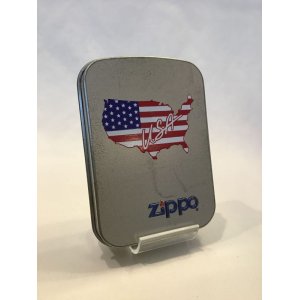 画像: ZIPPO GOODS TIN缶 AMERICAN MAP アメリカンマップ z-3669