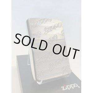 画像: No.200 ヴィンテージZIPPO 1991年製 3次元彫刻 スカルプチェア ボーダーZIPPOロゴ z-3705