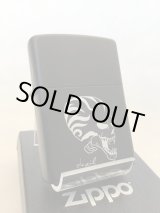 画像: No.218 推奨品ZIPPO ブラックマット SKULL スカル z-3706