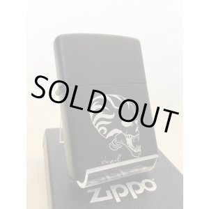 画像: No.218 推奨品ZIPPO ブラックマット SKULL スカル z-3706