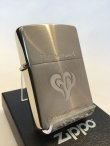 画像1: No.200 推奨品ZIPPO シルバースピン TATTOO HERT タトゥーハート z-3722