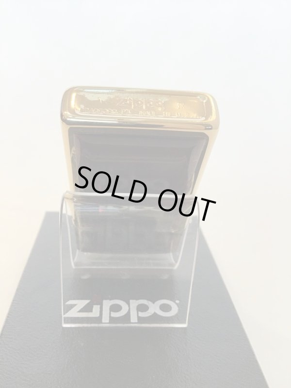 画像4: No.3600 USED ZIPPO スリムタイプ ゴールド ベッコウ調 z-3734