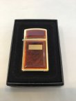 画像5: No.3600 USED ZIPPO スリムタイプ ゴールド ベッコウ調 z-3734