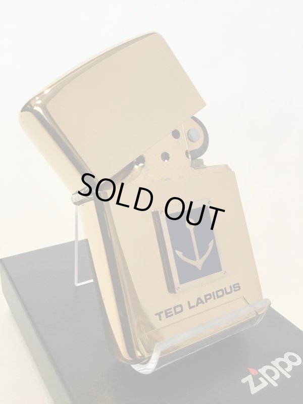 画像2: No.250GE ヴィンテージZIPPO 1995年製 TED LAPIDUS テッド・ラピダス アンカーメタル z-948