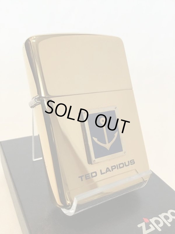 画像1: No.250GE ヴィンテージZIPPO 1995年製 TED LAPIDUS テッド・ラピダス アンカーメタル z-948