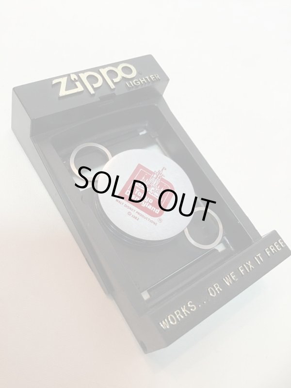 画像4: No.5990 ZIPPO KEY HOLDER TOKYO DISNEYLAND 東京ディズニーランド キーホルダー レッド z-3802