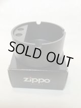 画像: No.ZA-01 ZIPPO ASHTRAY ジッポー灰皿 ブラックツヤ消し z-3838