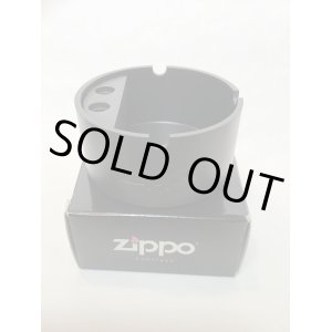 画像: No.ZA-01 ZIPPO ASHTRAY ジッポー灰皿 ブラックツヤ消し z-3838