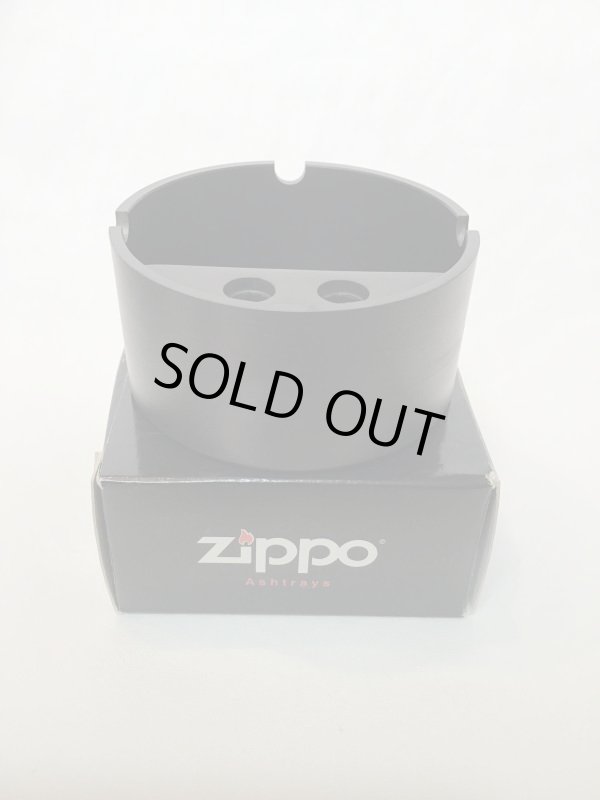 画像2: No.ZA-01 ZIPPO ASHTRAY ジッポー灰皿 ブラックツヤ消し z-3838