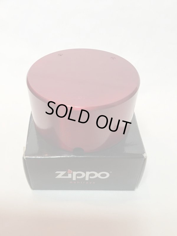 画像3: No.ZA-01 ZIPPO ASHTRAY ジッポー灰皿 レッド z-3834