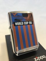 画像: No.200 スポーツシリーズZIPPO 98 フランスワールドカップ ロゴ z-3855