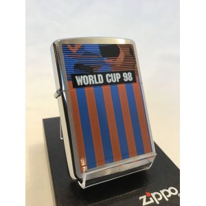 画像: No.200 スポーツシリーズZIPPO 98 フランスワールドカップ ロゴ z-3855