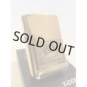 画像: No.254 スポーツシリーズZIPPO 98 フランスワールドカップ メタル付き z-3852