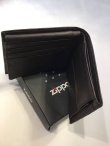 画像3: ZIPPO GOODS ZIPPOレザーウォレット 二つ折り財布 ダークブラウン z-3912