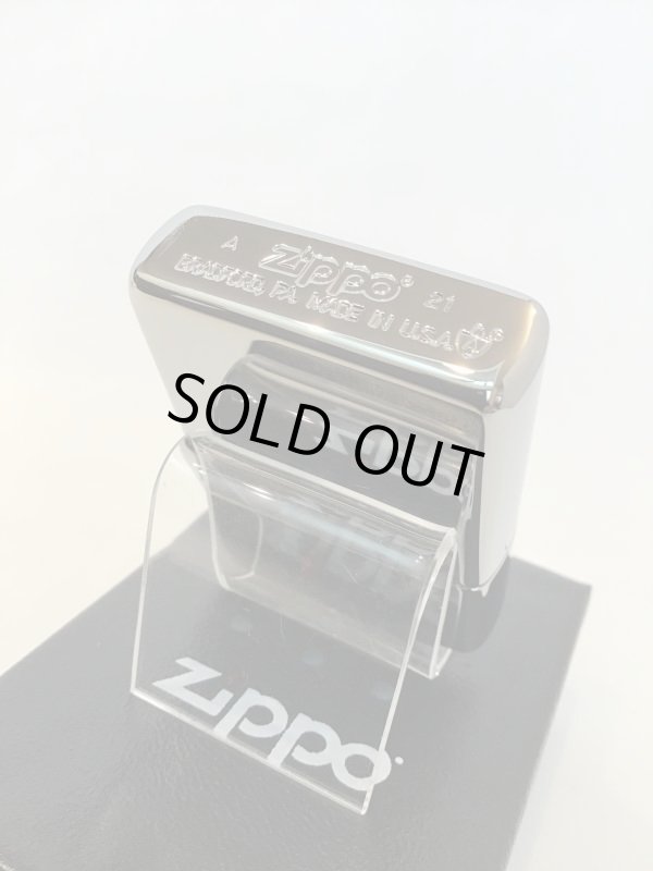 画像4: No167 アーマータイプZIPPO ハイポリッシュクローム 2021年1月製 プレーン z-3934