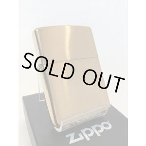 画像: No204 推奨品ZIPPO ソリッドブラス 2021年1月製 プレーン z-3933