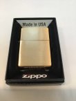 画像5: No204 推奨品ZIPPO ソリッドブラス 2021年1月製 プレーン z-3933