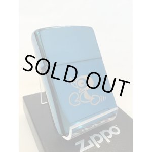 画像: No.20446 PVDシリーズZIPPO サファイア ペンギン z-3965