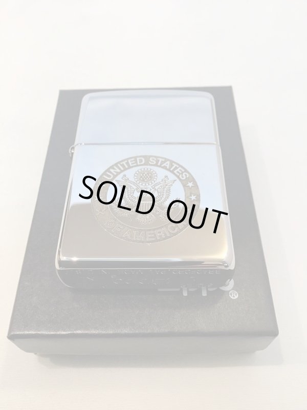 画像5: No.100 シルバープレートシリーズZIPPO ゴールドインレー アメリカンイーグル z-3968