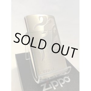 画像: No.1610 スリムシリーズZIPPO トライバル シルバー z-3988