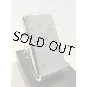画像: No.1652 スリムシリーズZIPPO ヴェネチアン(唐草) z-3989