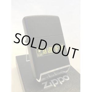 画像: No.218 ミリタリーシリーズZIPPO U.S ARMY アーミー ブラックマット z-4027