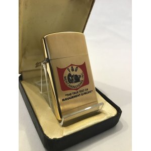 画像: No.1830 10K GOLD FILLED ZIPPO ゴールドフィルド スリムタイプ F&G z-2827