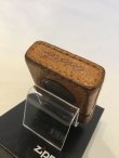 画像5: No.200 USEDレザーZIPPO 牛革 ZIPPO社創立50周年記念メタル付き z-4018