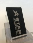 画像1: No.7418 ZIPPO GOODS マネークリップ ブラックマット STAR TRANSPOST スタートランスポート z-4230