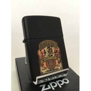 画像: No.218 バドワイザーシリーズZIPPO BLACK MATTE BUDWEISER ブラックマット バドワイザー z-4435