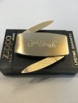 画像2: No.7800G ZIPPO GOODS マネークリップ ジャックダニエル ゴールド ナイフ＆ヤスリ付き  z-4472