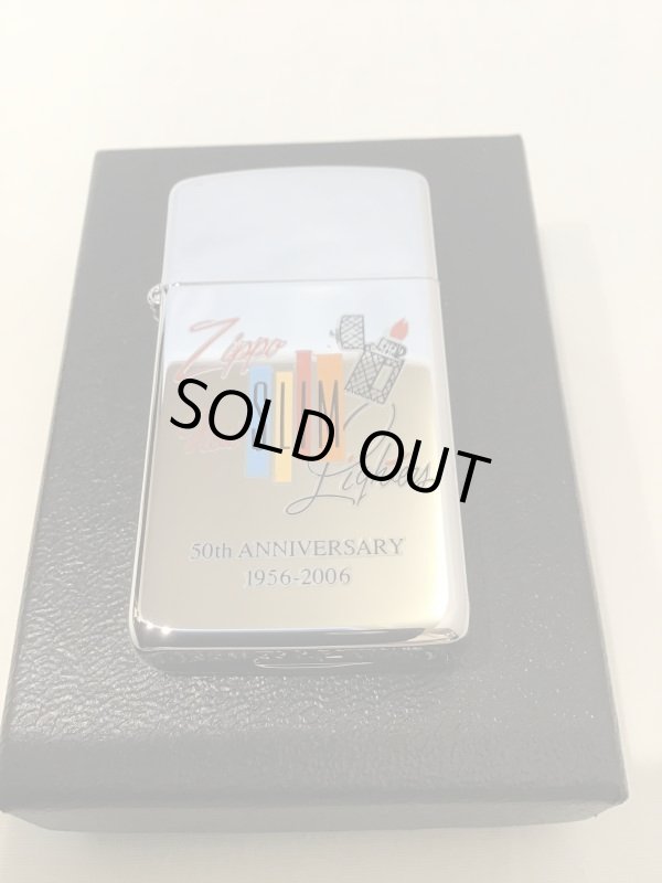 画像5: No.1610 記念・限定品 スリムタイプ生誕50周年記念ZIPPO SLIMカラー z-4494