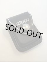 画像: ZIPPO GOODS ZIPPOライター用 革ケース ブラック クリップ式 z-4513