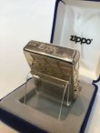 画像7: No.15 STARING SILVER ZIPPO スターリングシルバー 全面クロコダイル シルバー＆ゴールド z-121