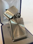 画像2: No.1500 スターリングシルバーZIPPO 両面 スピン スクリュー付 [Z-118]