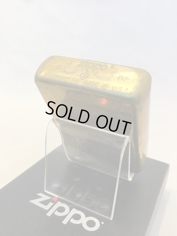 画像4: No.162 アーマータイプZIPPO ANTIPNE BRASS アンティークブラス z-4591